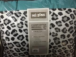 MiZone King Size 4 Piece Comforter Set.