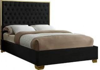 Meridian Furniture Black Queen Size Lexi Bed Frame.