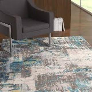 Auzurin Distresse Area Rug 7'10" x 10' 3".