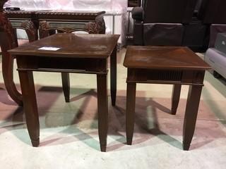 Set of (2) End Tables.
