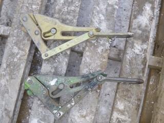 (2) Klein 0.74-0.86in 8000lb Cap. Cable Pullers