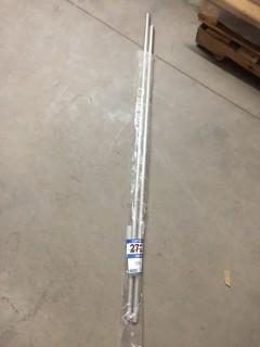 72-144" Drapery Rod Set.