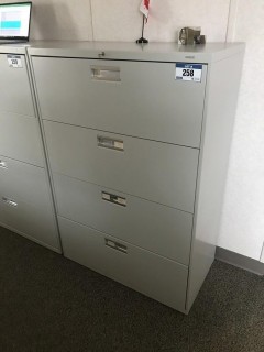 4-drawer Vertical Filing Cabinet.