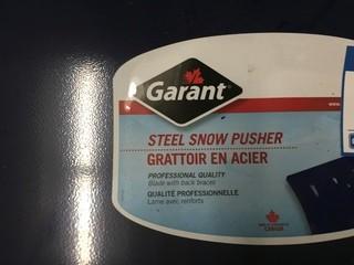 Garant Steel Snow Pusher.