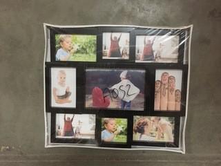 9 Photo Frame Collage, Assorted Frame Sizes.