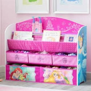 Disney Princess Toy Organizer, Open Box.