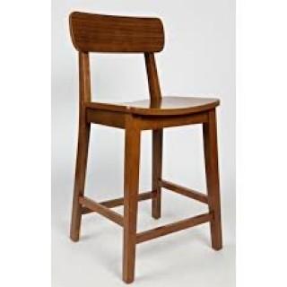 Hagen Walnut Counter Stool.