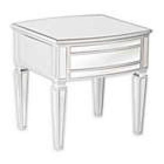 Lot of (2) SEI Rochelle Mirrored End Tables.