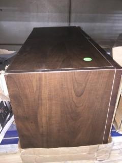 Brown 2 Drawer Cabinet/Dresser, 30"x50".