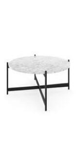 Nathan James Piper Coffee Table, 18"(H) x 36.5"(L) x 36.5"(D).