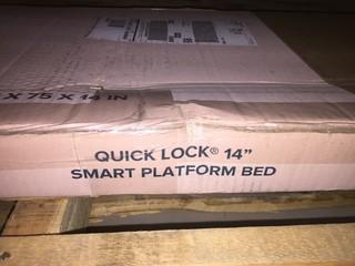 Zinus, Quick Lock 14" Small Platform Bed, Twin.