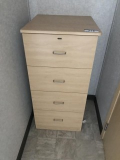 4-drawer Filing Cabinet w/ 2-door Cabinet.