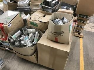 Lot of Asst. Exhaust Hood Ducting, Elbows, Reducers, etc.