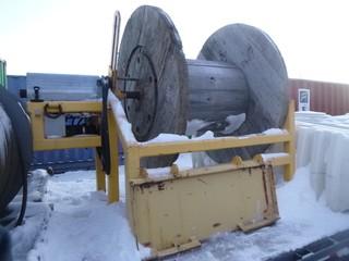 12000lb Cap. Automated Cable Reel Stand