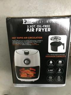 Elite Platinum 2.3 Quart Air Fryer.