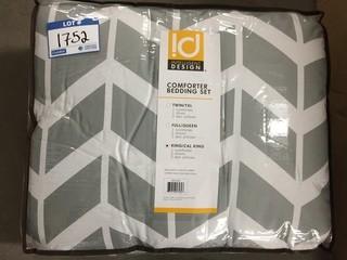 Intelligent Design King 5 Piece Comforter Set.