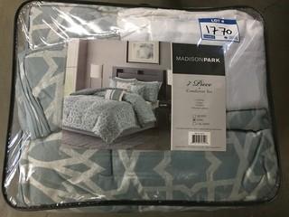 Madison Park King 7 Piece Comforter Set.