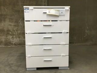 35"x51"x18" 5 Drawer Dresser