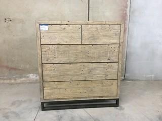 43"x4'x19" 5 Drawer Dresser