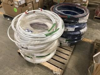 Lot of Approx. 10 Rolls 1/2" PEX Pipe.