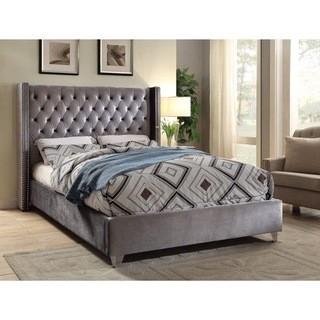 Meridian Furniture King Headboard (Grey) 