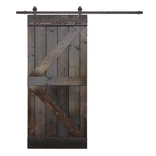 Walnut Stain Barn Door 36"x84"