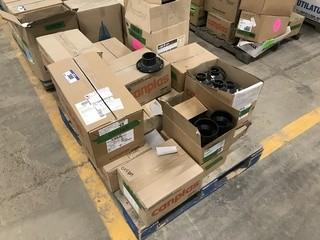 Lot of Asst. PVC Couplings, Flanges, Fittings, etc.