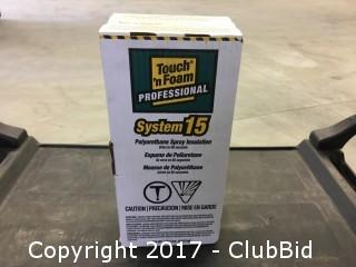 Touch N Foam System 15 Polyurethane Spray Insulation (Box of 6)