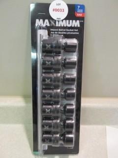 Maximum Impact Swivel Socket 1/2" Standard.