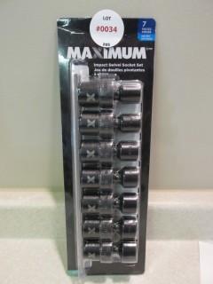 Maximum Impact Swivel Socket 1/2" Metric.