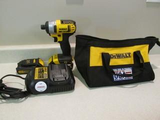 DeWalt 20 Volt Impact Driver Kit with 2 Batteries.