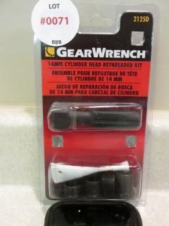 Gearwrench 14mm Cylinder Head Rethreader Kit.