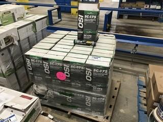 Lot of Approx. 41 Boxes of OSI SC-175 Draft and Acoustical Sound Sealant.