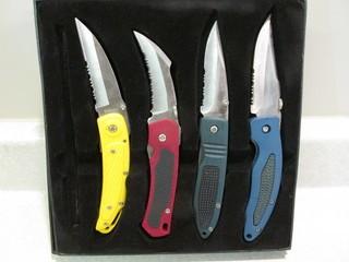 4 Piece Knife Set .