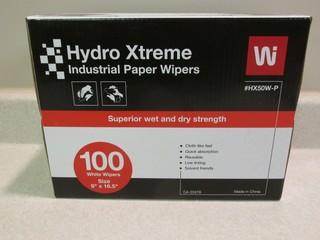 Hydro Xtreme Paper Wipers.