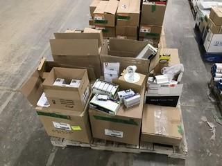 Lot of Asst. Thomas&Betts Emergency Lighting, Receptacles, Thermostat Kits, etc.