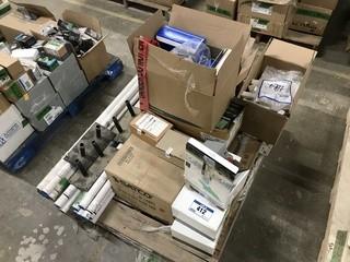 Lot of Asst. Eaton Circuit Breakers, Leviton Power Switches, Stelpro Wall Fan Heaters, etc.