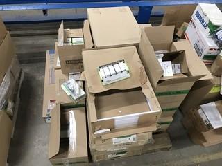 Lot of Asst. GFCI Receptacles, Light Switches, Eaton Loadcenter, etc.