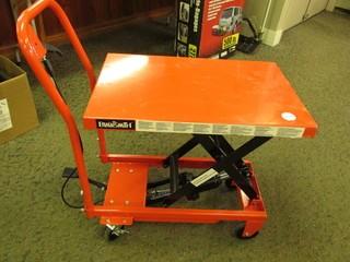 Mr. Blacksmith Hydraulic 330 LB Lift Capacity Cart.