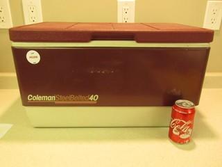 Coleman Steel Belted 40 Cooler.