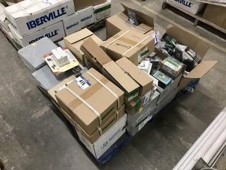 Lot of Asst. Circuit Breakers, Cable Splitters, Junction Boxes, etc.