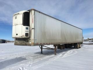 2001 Great Dane 45' T/A Van Trailer c/w Air Ride Susp., Thermo King Reefer, 11R24.5 Tires. S/N 1GRAA96251W005102.