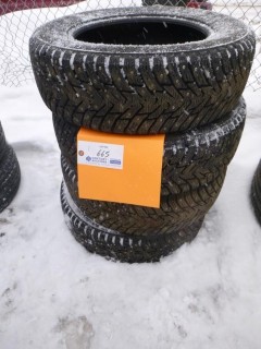 Qty Of (4) Nokian 195/ 65R16 Studded Tires