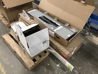 Lot of 2 Eaton Loadcentres, Ventilators, etc.