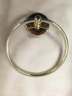 Brass Towel Ring.