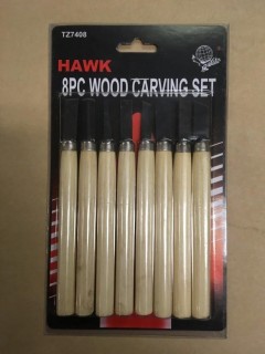 8 Piece Wood Carving Set.