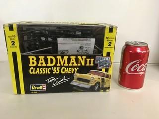 Revell Badman II Classic '55 Chevy Diecast Model, 1:25 Scale.