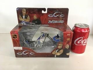 Orange County Choppers Ertl Collectibles Vancouver Canucks Diecast Model, 1:18 Scale.