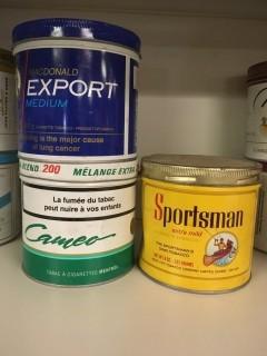 Lot of (3) Assorted Tobacco Cans.