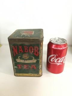 Nabob Tea Canister.